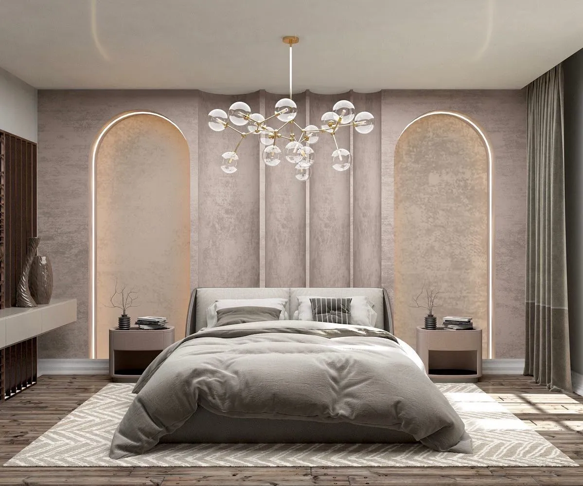 Özel tasarım yatak odası